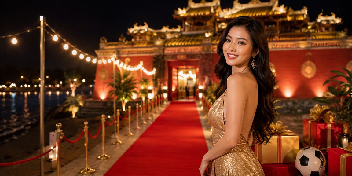 Người dùng tại Huế xem kèo bóng đá và đặt cược trên di động gần bờ biển